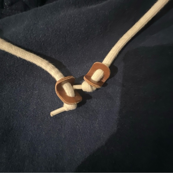 SPMK Space Monkeys Blue Stripped Long Sleeve Hoodie High Neck Sweatshirt Men’s L - Picture 6 of 10